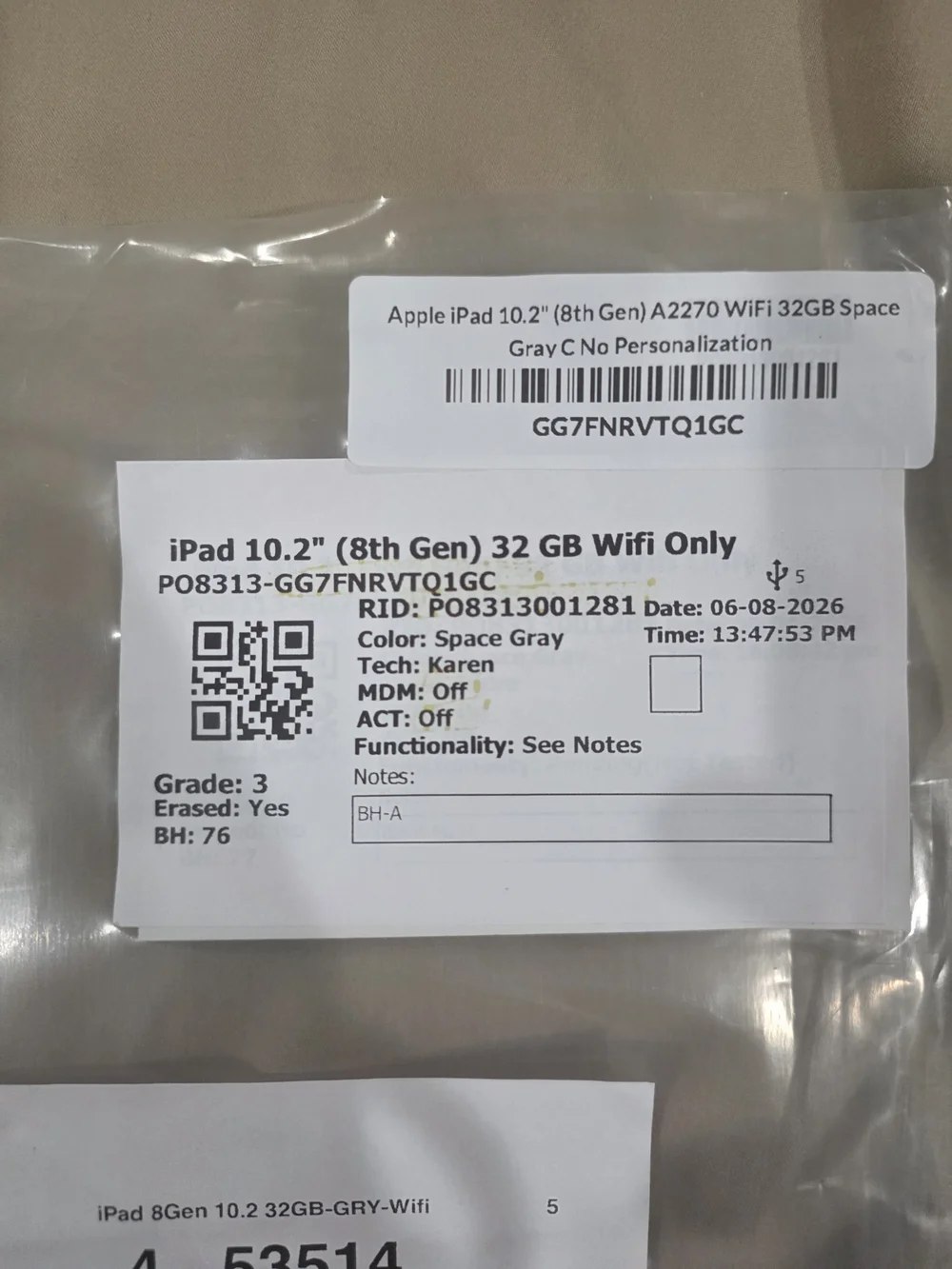 Apple iPad Tablet - Black
